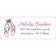 Ballet Slipper Return Address Labels in a Jar Image 2 of 4